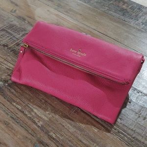 Kate Spade clutch purse - pink - girls night out!!